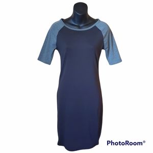 Lularoe Julia dress. Xxs. Gray and black